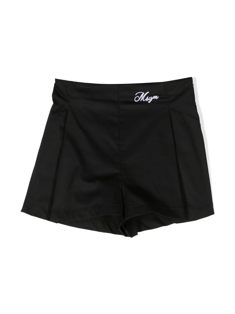 

Шорты широкого кроя MSGM Kids, черный