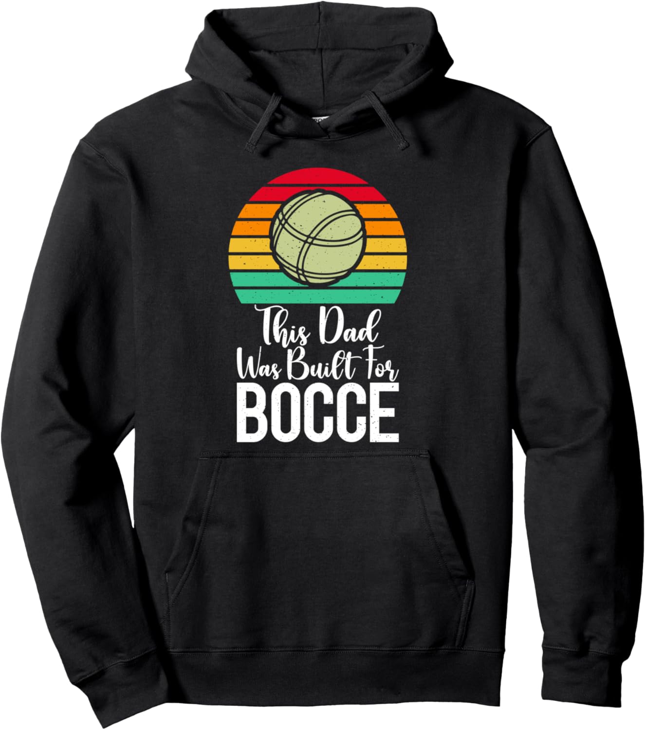 

Эта толстовка Папа создан для неудачных пап Bocce Gift Ideas & Accessories, черный