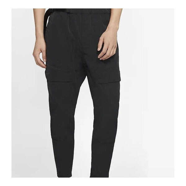 

Брюки sportswear tech pack woven loose sports long pants black Nike, черный