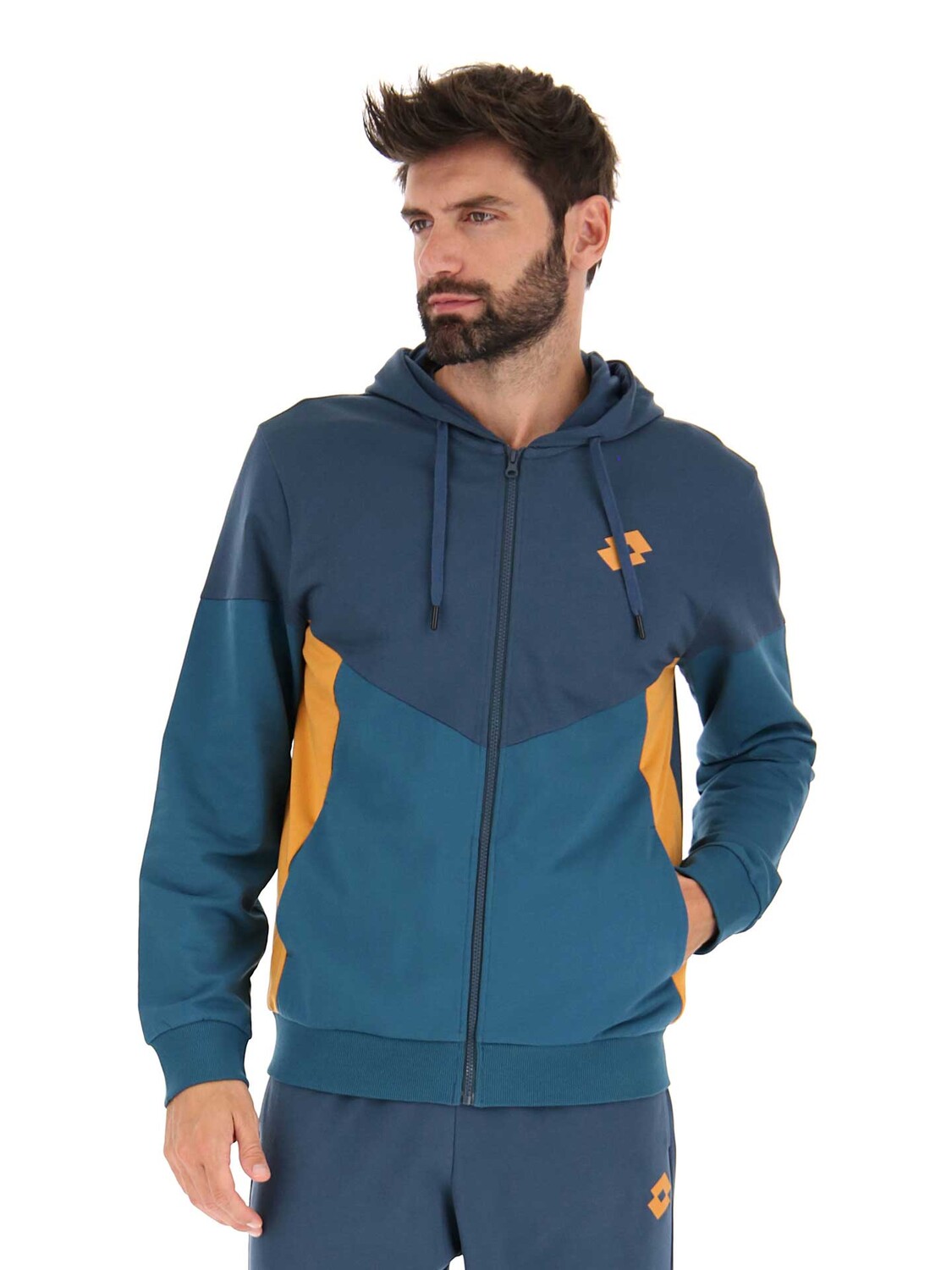 

Толстовка Lotto ATHLETICA PLUS III SWEAT FZ HD, зеленый