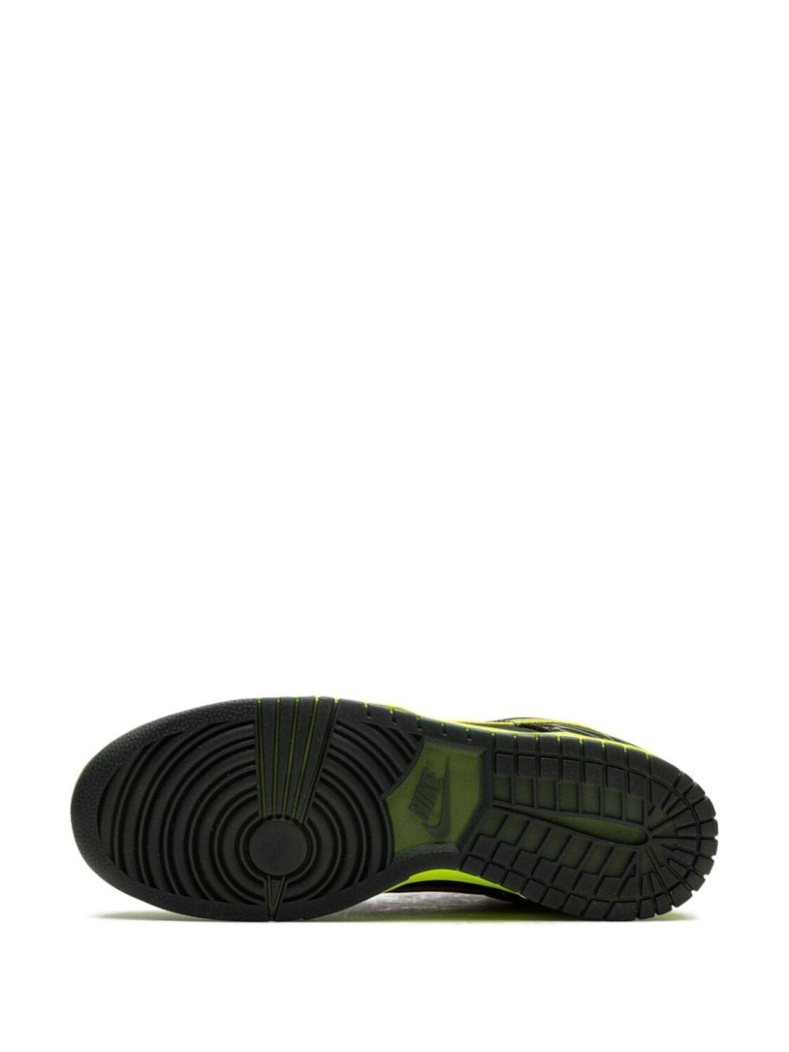 X DOAF Dunk Low "What The Duck- University of Oregon Home" кроссовки Nike, зеленый — фото 4
