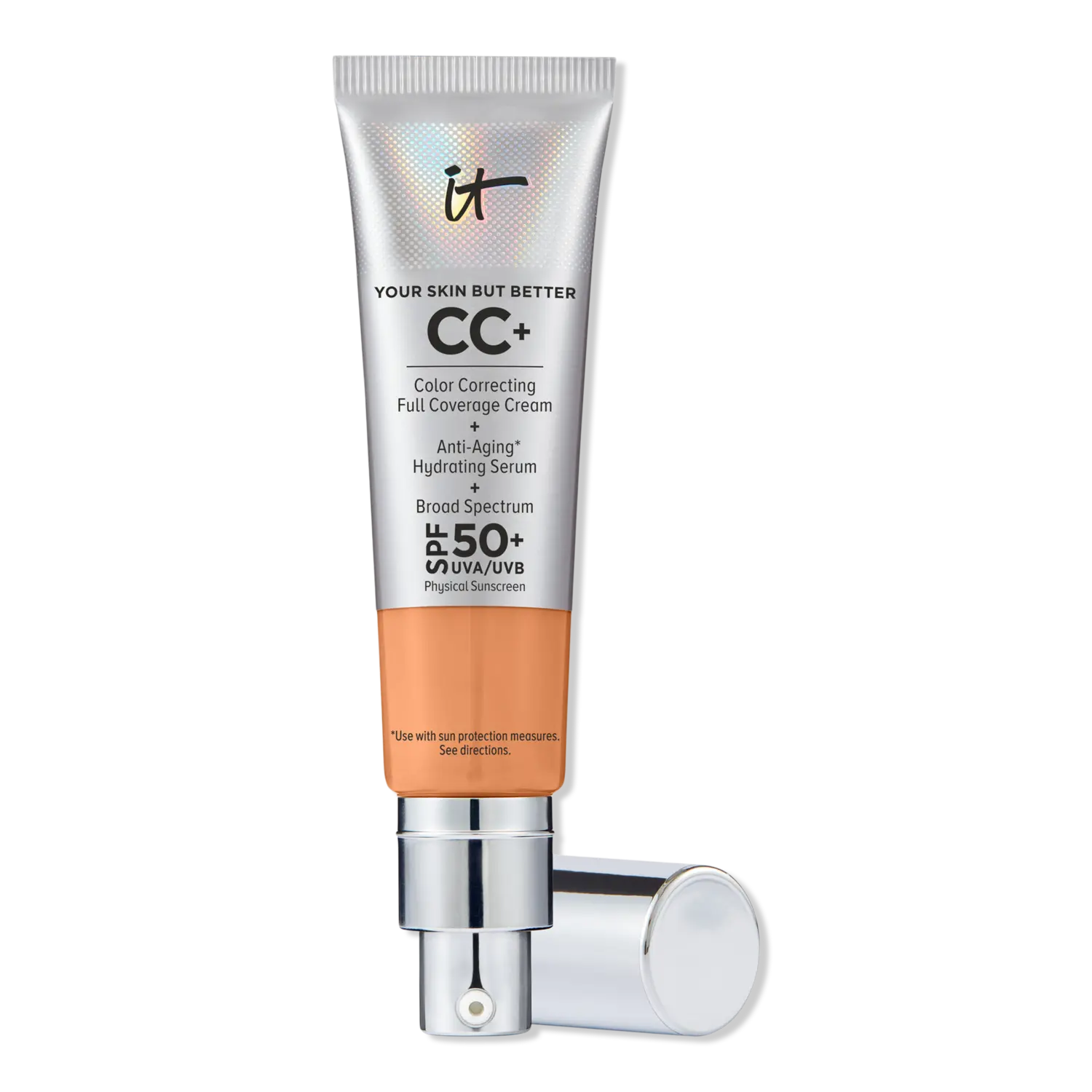 

CC+ крем с SPF 50+ IT Cosmetics, Tan Cool (tan with red undertones)