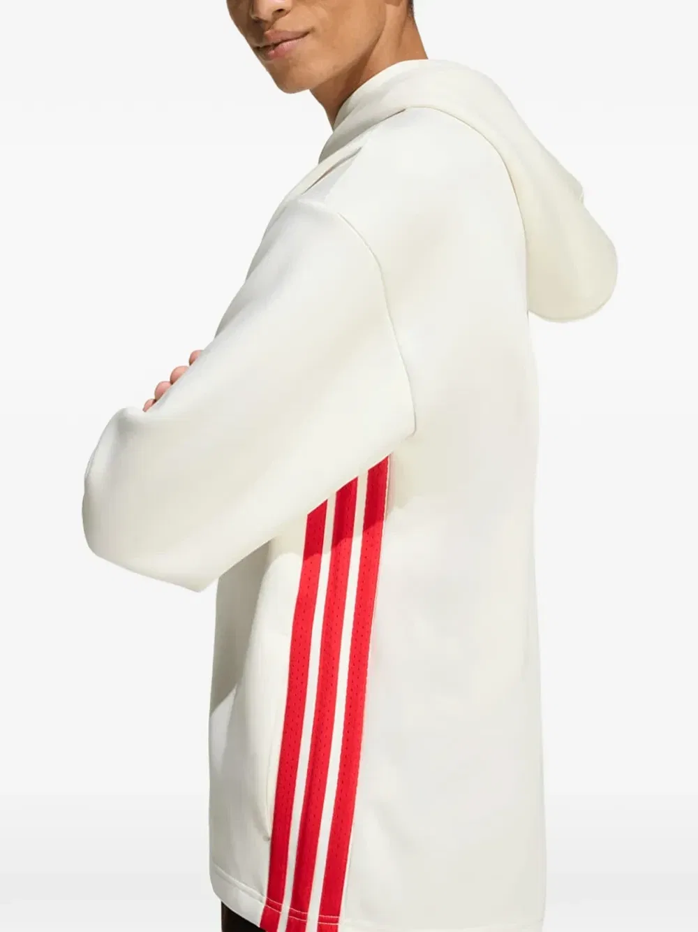 Толстовка с графическим принтом Стадион Adidas, бежевый — фото 4