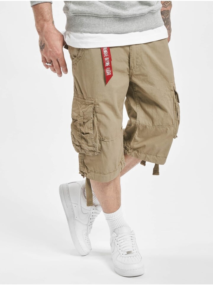 

Шорты Alpha Industries Cargo Shorts, цвет light olive
