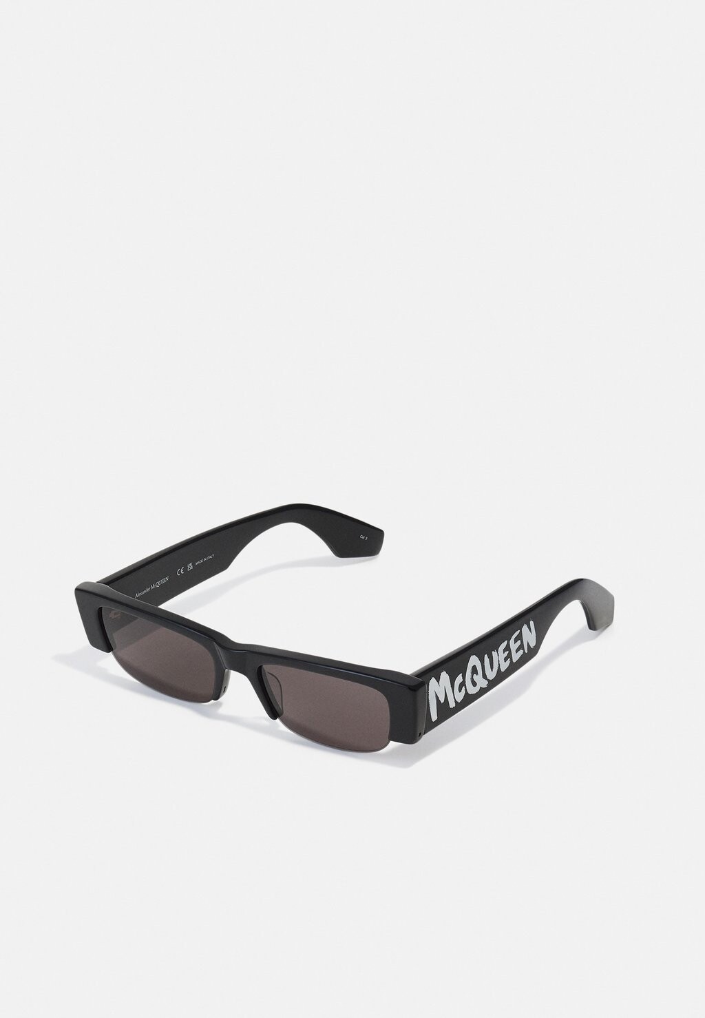 

Солнцезащитные очки Am0404S Alexander McQueen, цвет black/grey