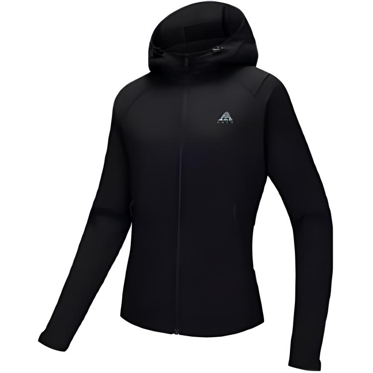 

Коллекция Anta Outdoor, куртка, пальто, женская, базовая, черная