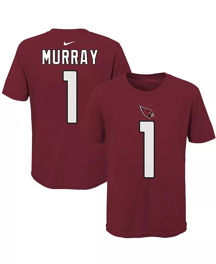 

Футболка с логотипом «Big Boys, Girls and Cardinal Arizona Cardinals» с именем и номером игрока Кайлера Мюррея Nike