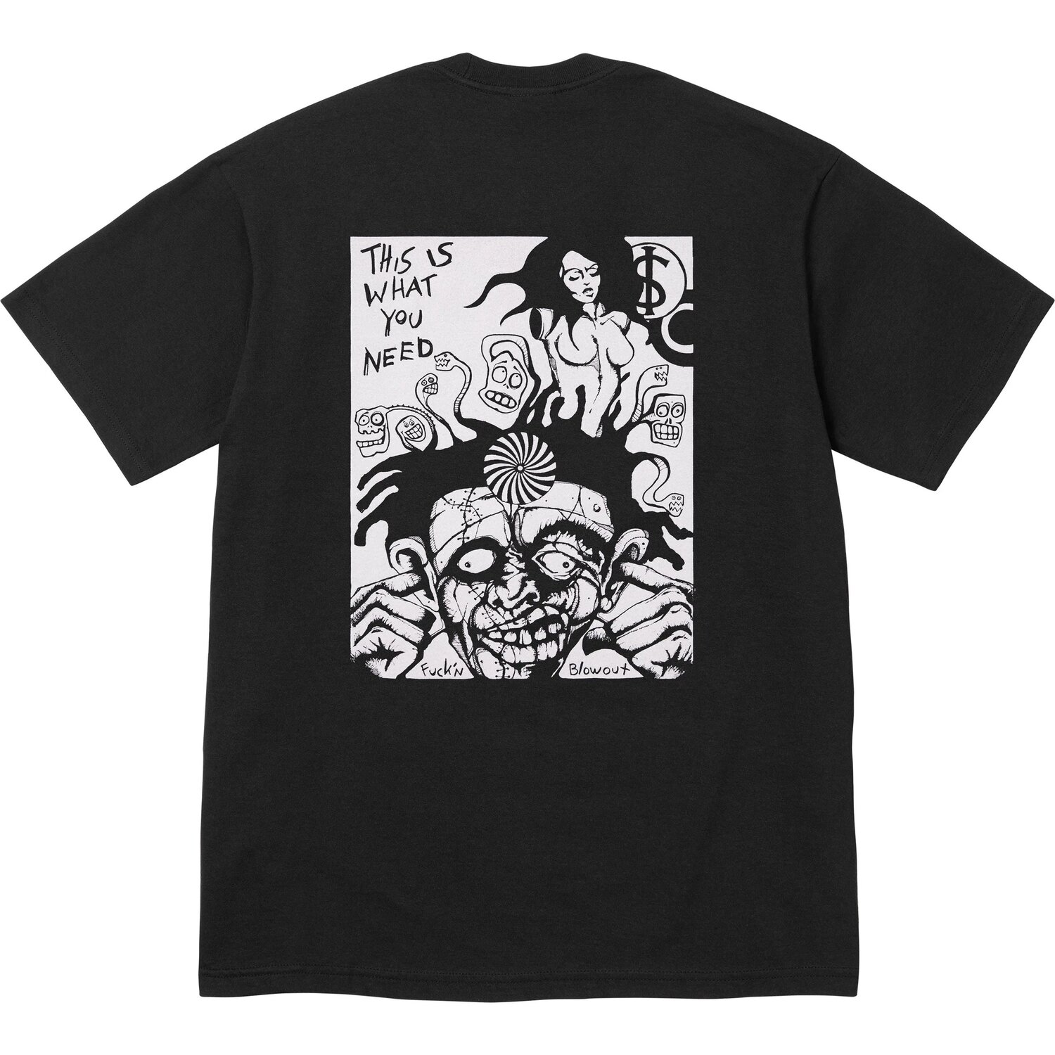 Футболка Blowout Tee Unisex Supreme, светло-розовый — фото 4