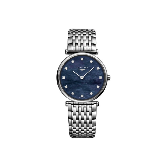 

LONGINES Часы Jialan Collection Quartz Movement Women's Watch 29mm Blue Dial Stainless Steel Case Stainless Steel Watchband, Blue Dial