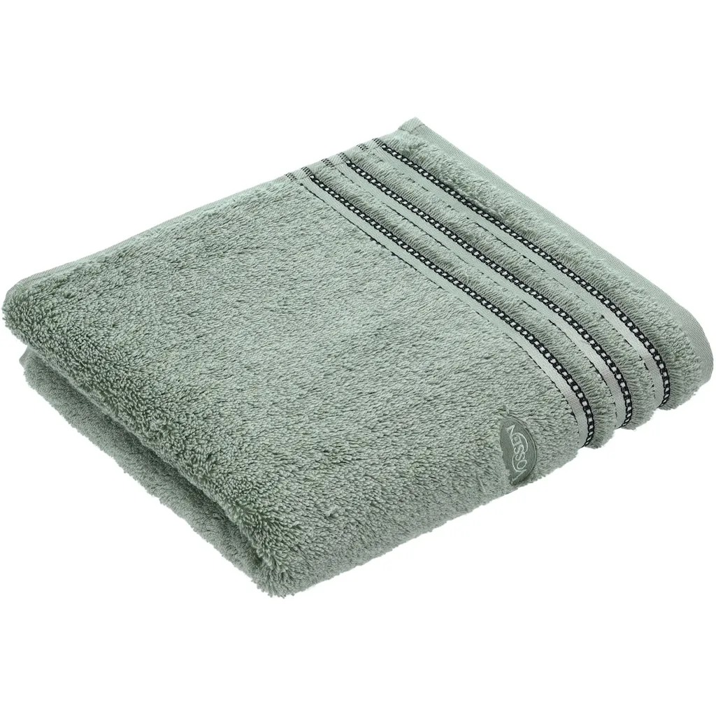 

Полотенце для умывания Cult Deluxe в наборе, с блестящей каймой, ВЕГАНСКОЕ Vossen, Soft green