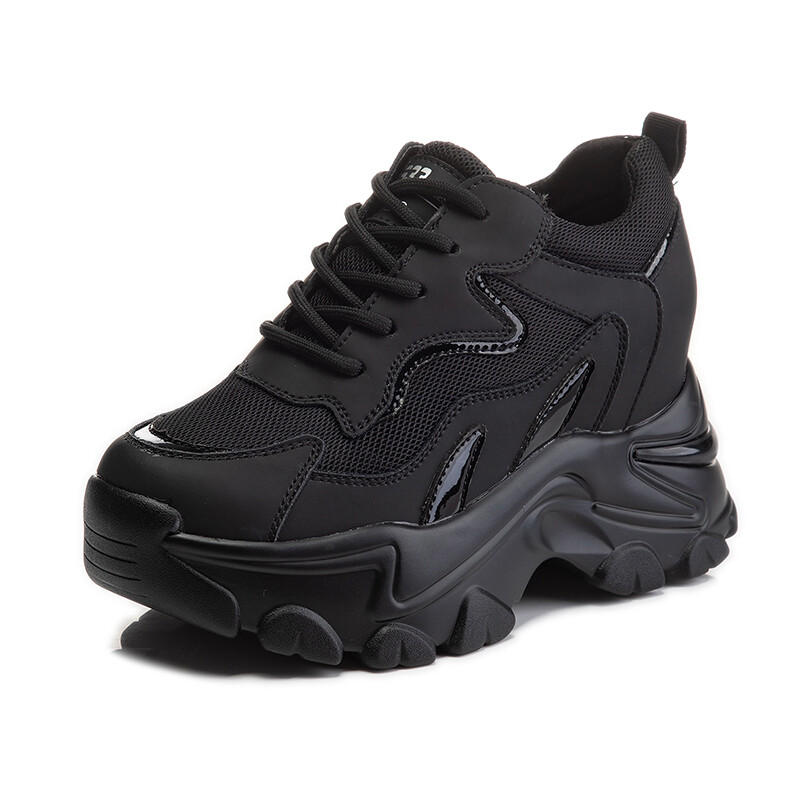 

Кроссовки NRDROFFICIAL Chunky Sneakers Women's Low-Top, Черный, Кроссовки NRDROFFICIAL Chunky Sneakers Women's Low-Top
