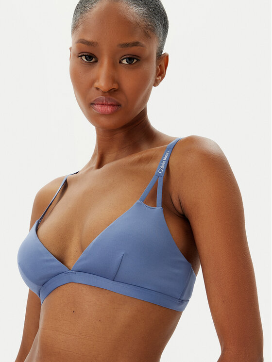 Верх бикини KW0KW02793 Calvin Klein Swimwear, синий — фото 4