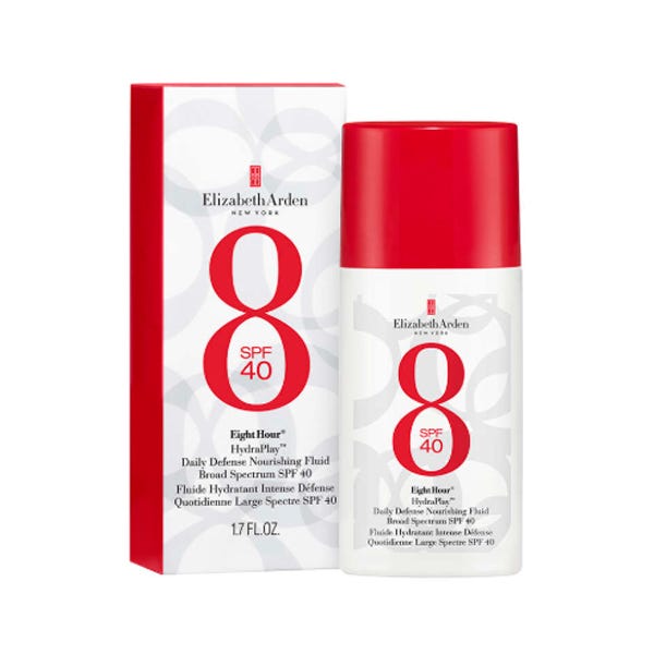 Солнцезащитный крем ELIZABETH ARDEN Hydraplay Daily Defense Nourishing Fluid Broad Spectrum SPF 40, 50 мл — фото 2