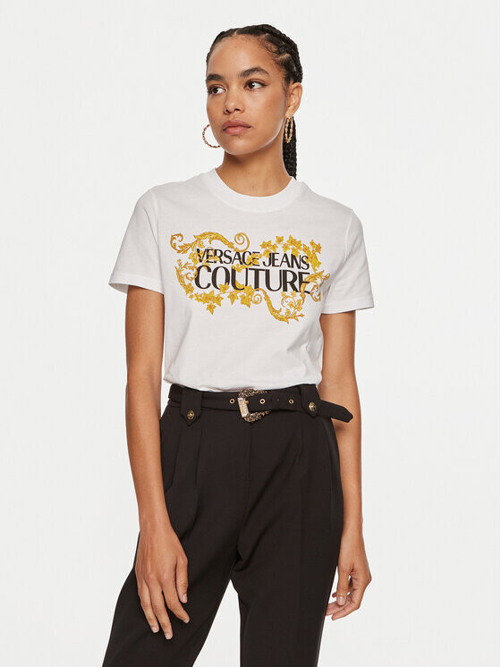 

Футболка стандартного кроя Versace Jeans Couture, белый