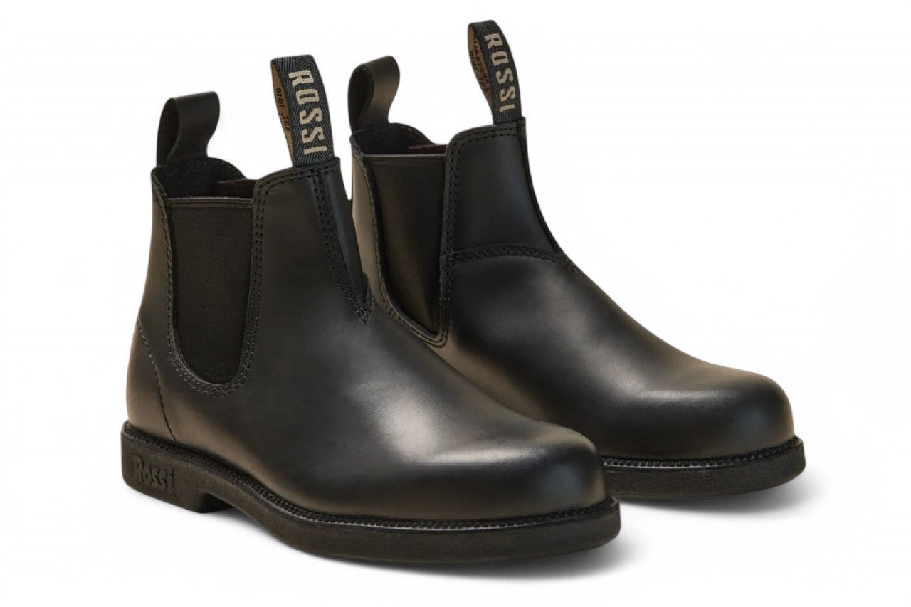 Ботинки челси Rossi 607 Booma из черной кожи Rossi Boots — фото 3
