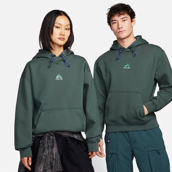 Толстовка acg therma fit флисовый пуловер с капюшоном Nike, зеленый — фото 2