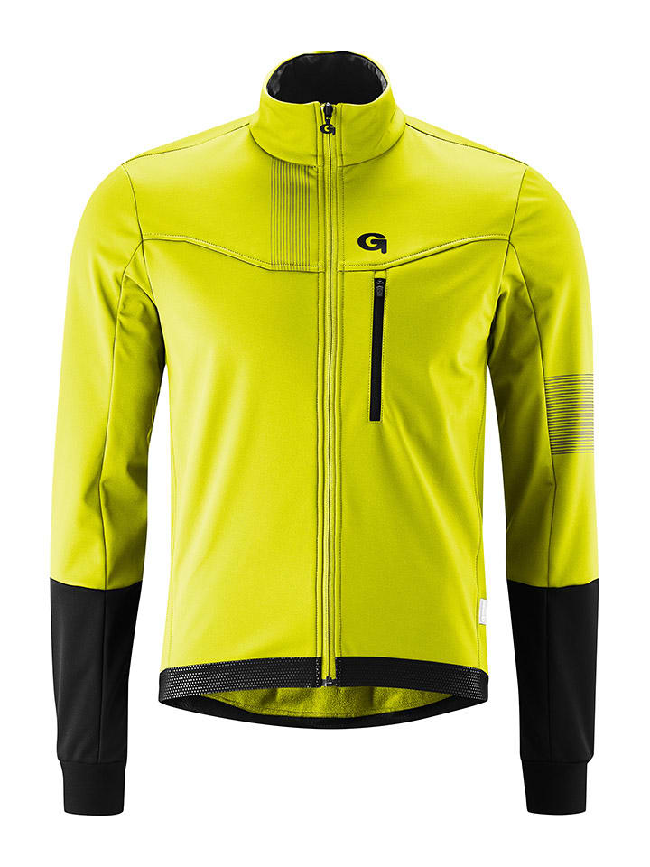 

Gonso Куртка из софтшелла, приталенный крой, желтого цвета