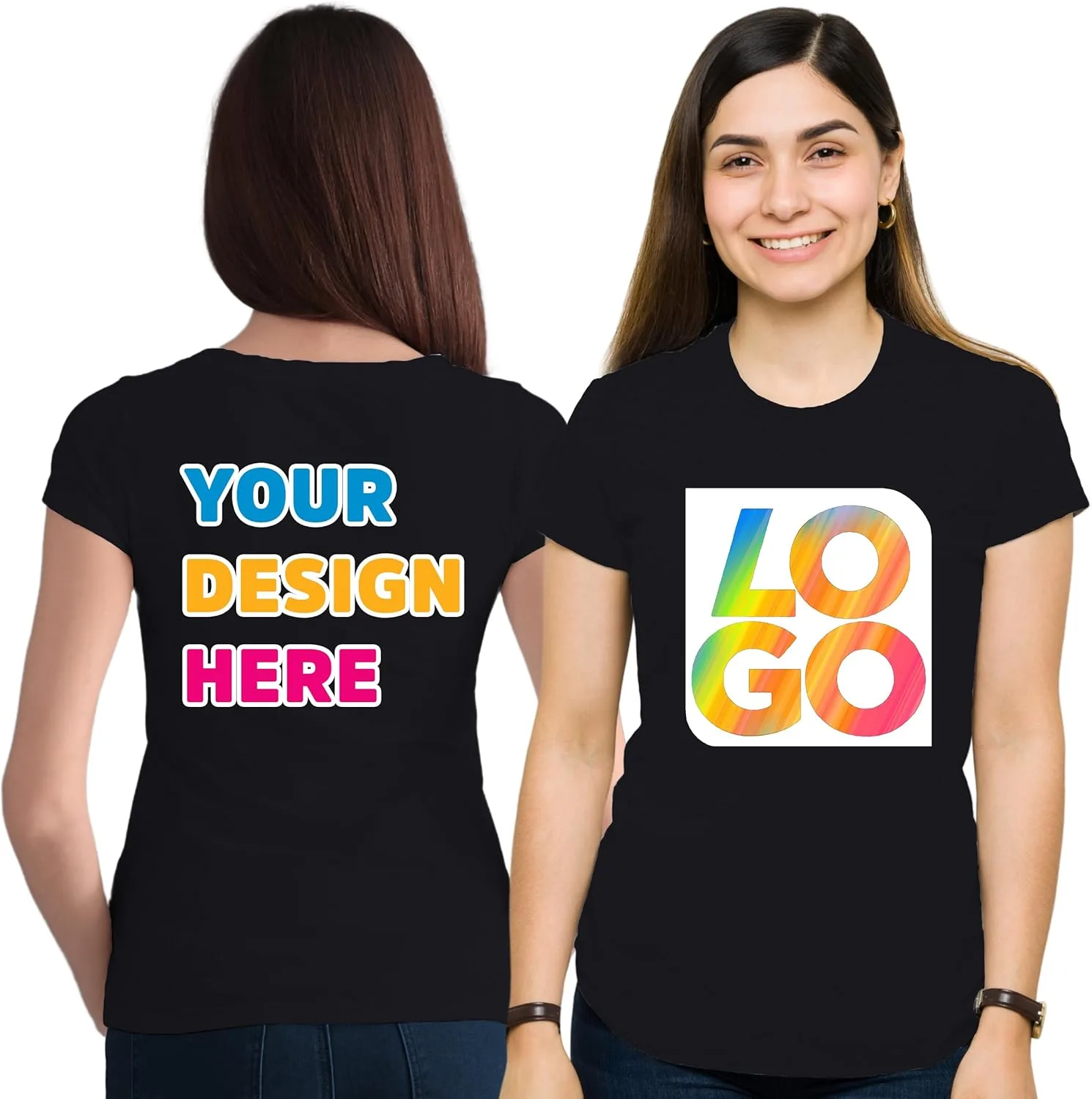 

USMG легкая футболка из хлопка и полиэстера 4 oz с полноцветной печатью для команд и мероприятий