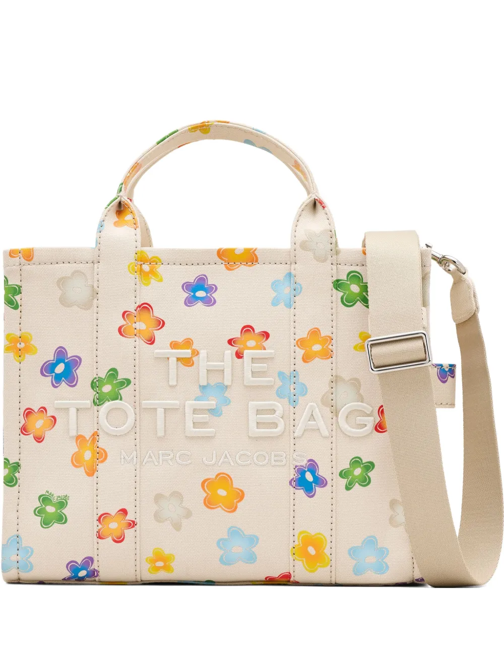 

Сумка-тоут The Wild Daisy среднего размера MARC JACOBS, нейтральный