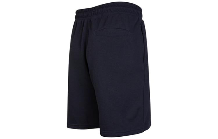 Шорты Men's adidas Logo Printing Pattern Lacing Elastic Waistband Straight Shorts Black HZ7031 — фото 2
