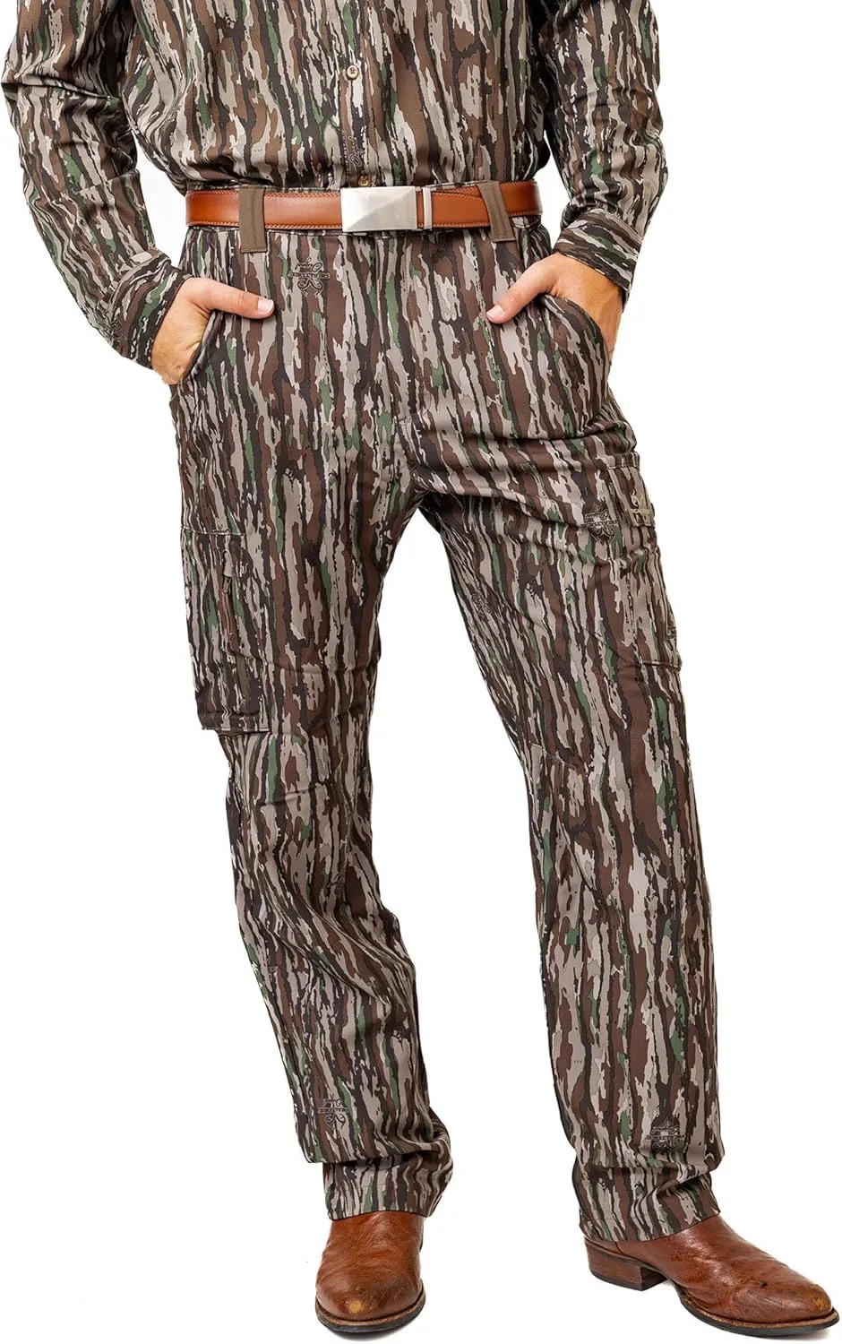 

Realtree мужские всесезонные штаны, легкий камуфляж для охоты, влагоотводящие