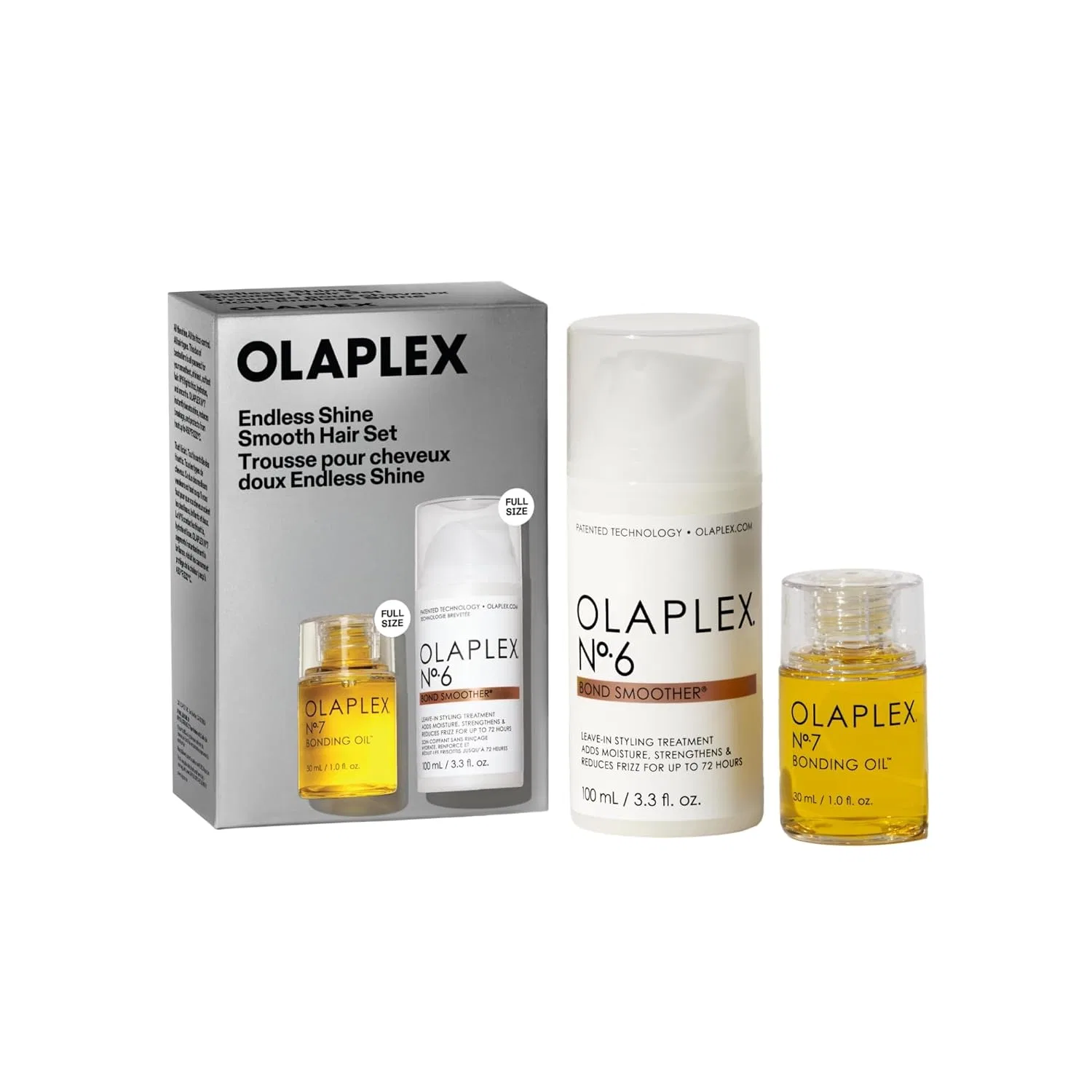 Невесомое стайлинговое масло Olaplex N°.7 Bonding Oil для блеска и защиты, 30 мл Olaplex