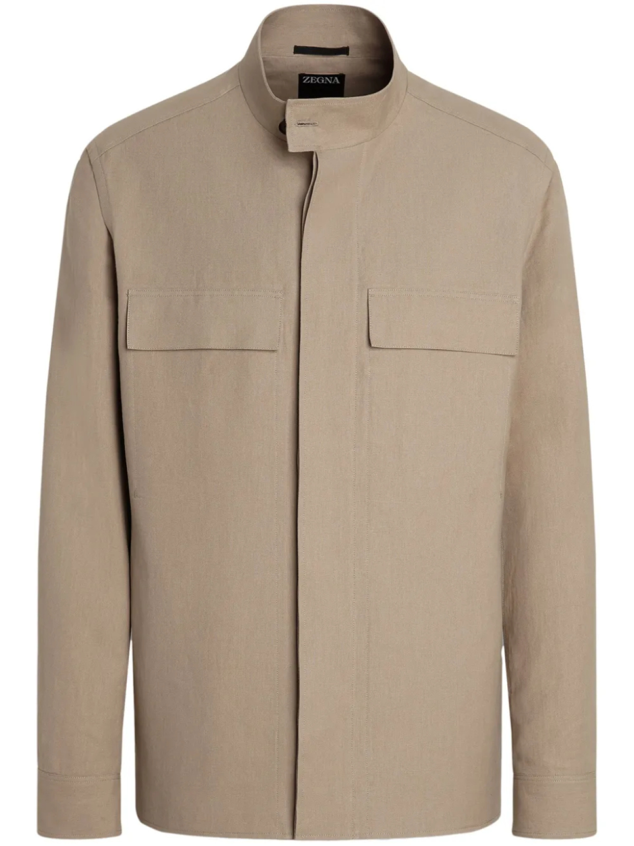 

Рубашка Oasi Zegna, нейтральный