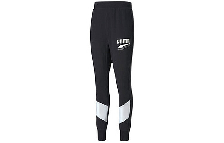 

Мужские трикотажные спортивные штаны Puma, цвет Black