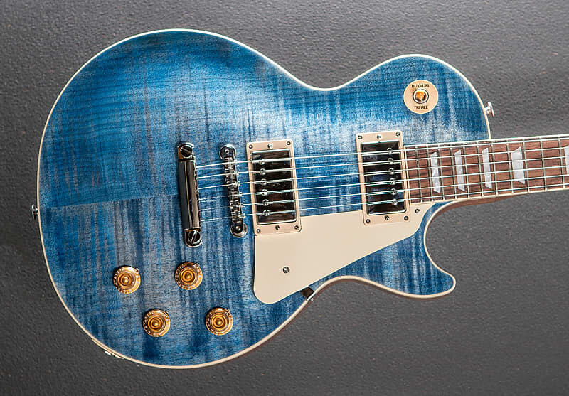 

Электрогитара Gibson USA Les Paul Standard 50's Figured Top - Ocean Blue