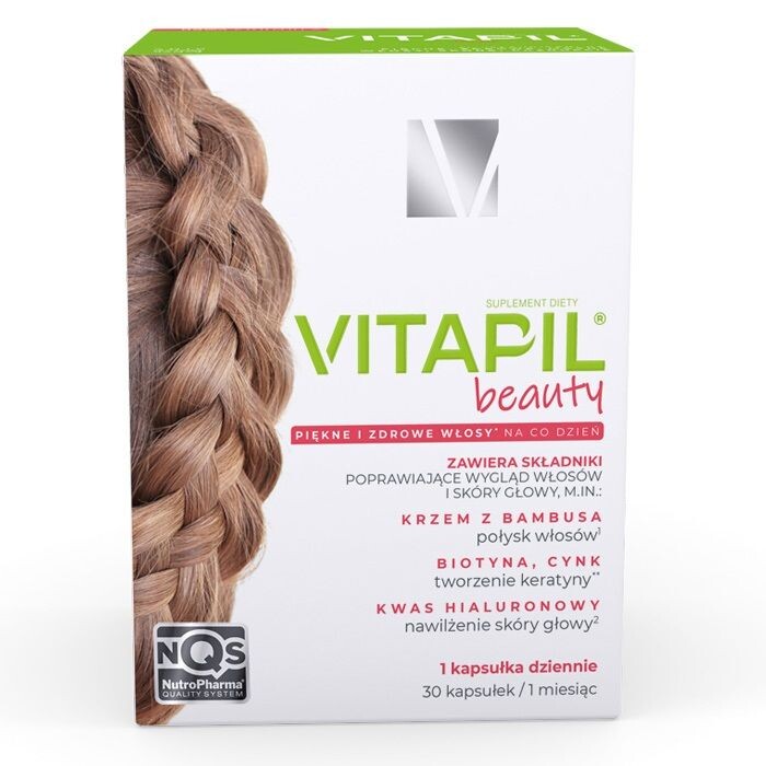 

Vitapil Beauty подготовка волос, кожи и ногтей, 30 шт.