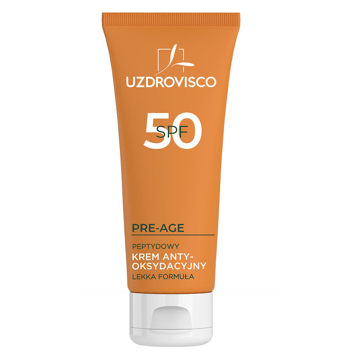 Крем для лица SPF50 UZDROVISCO PRE-AGE, пептидный антиоксидантный против обесцвечивания — фото 2