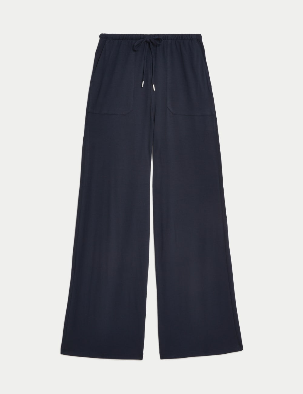 

Широкие брюки из джерси Marks & Spencer, цвет Midnight navy