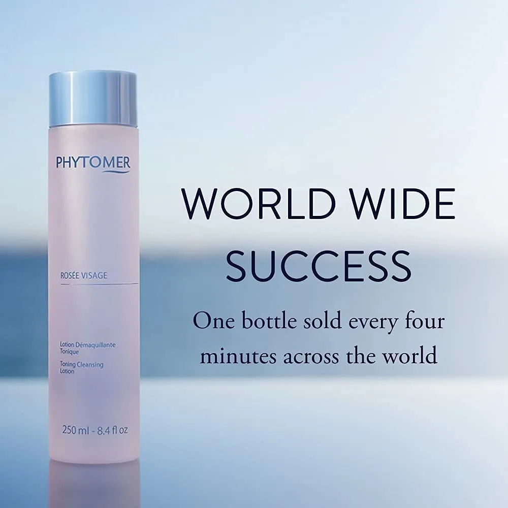 Набор очищающего средства и тонера PHYTOMER FACE: ROSÉE Visage, Perfect Visage - роскошный уход за кожей, изготовленный из безопасных натуральных ингредиентов — фото 4