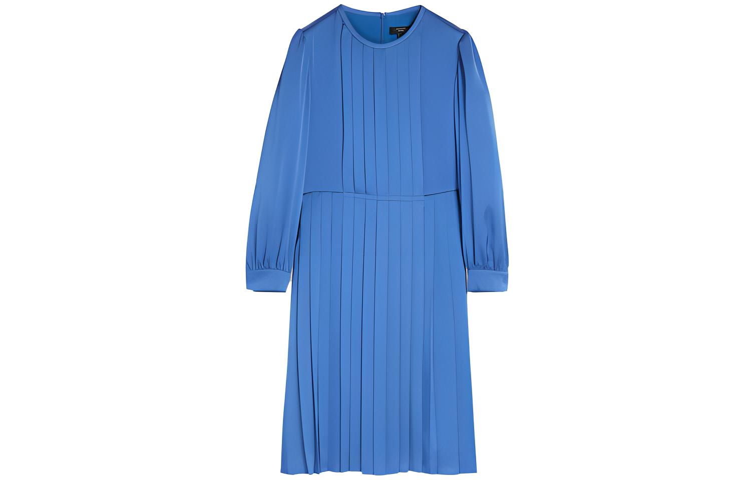 

Платье женское с длинными рукавами василькового цвета WEEKEND MaxMara, Cornflower Blue