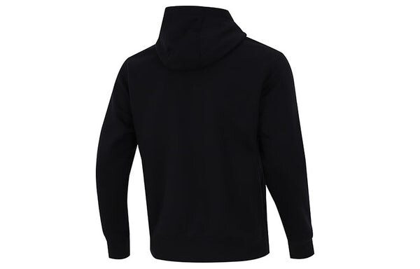 Толстовка men's nsw bb po hdy swsh brnd riff contrasting colors logo sports pullover black Nike, черный — фото 2