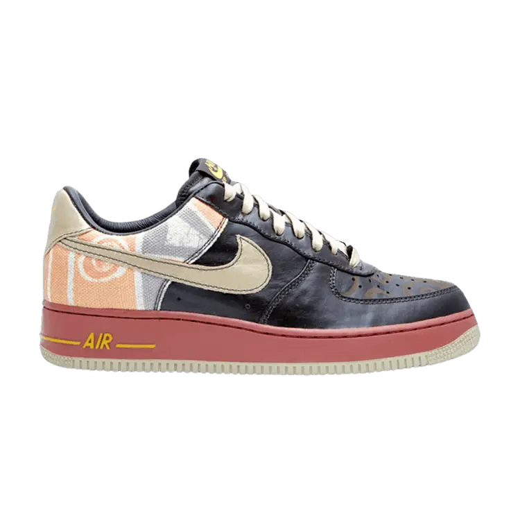 

Кроссовки Nike Air Force 1 Premium 'Black History Month' Sample, коричневый