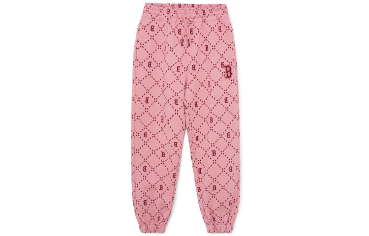 

MLB KIDS Детские вязаные спортивные штаны Peach Pink