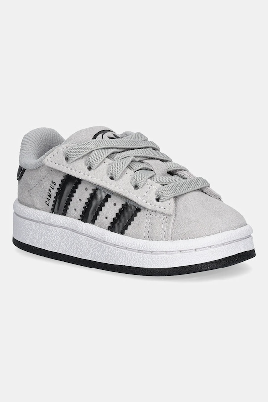 

Детские замшевые кроссовки Campus 00s Adidas Originals, серый