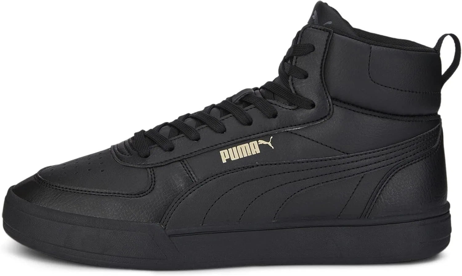 Детские кроссовки Puma Caven 2.0 Mid Trainers, Puma Black Puma Black Puma Team Gold Ebony — фото 3