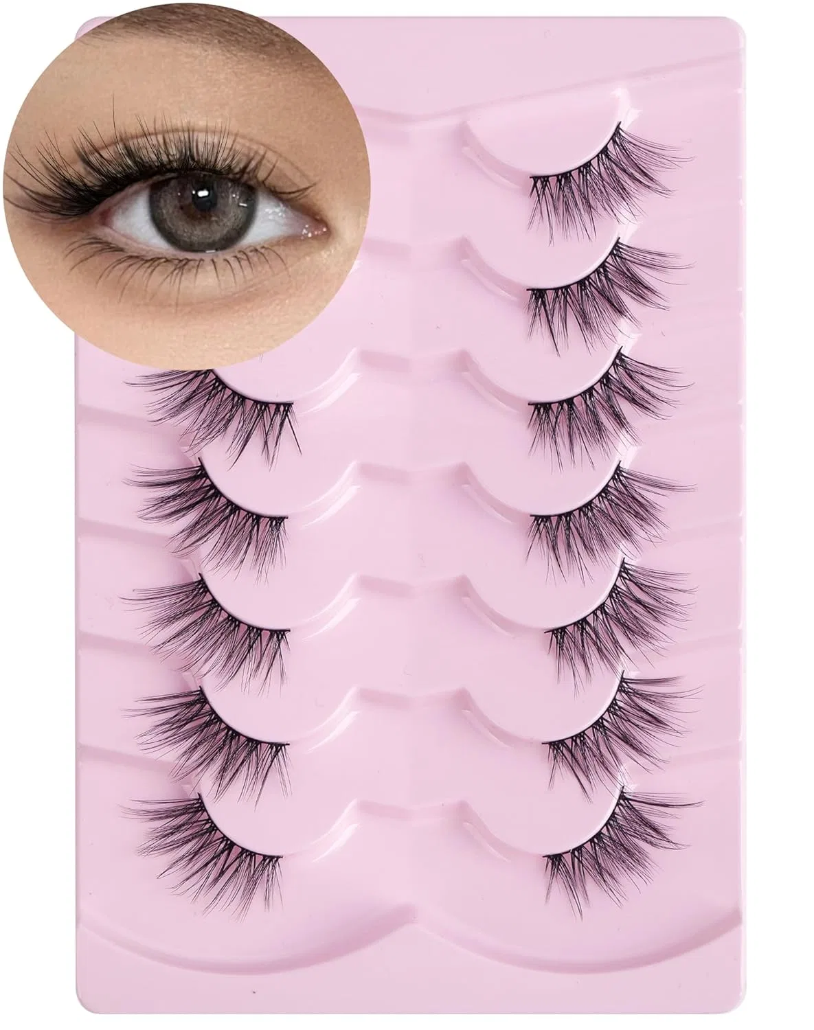 Накладные ресницы «Half Eyelashes» от Onlyall Onlyall