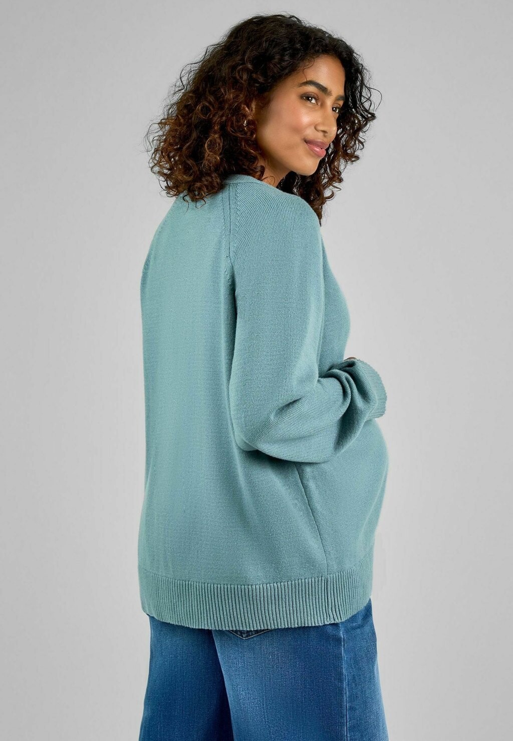 

Кардиган MATERNITY BUTTONED JoJo Maman Bébé, зеленый