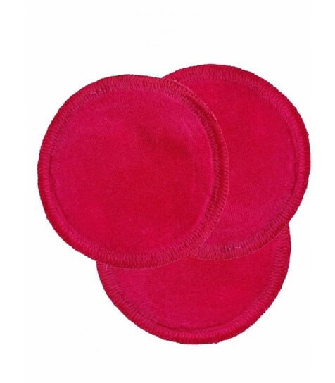 

Многоразовые ватные диски, ватные бархатные ватные диски, круглые, 3 шт., РОЗОВЫЕ, Wild Nature