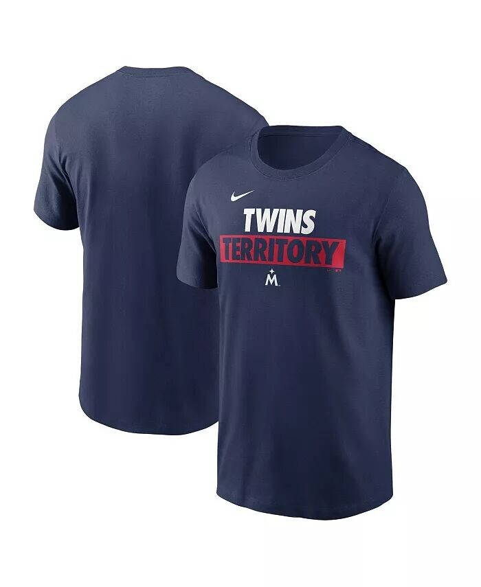 

Мужская темно-синяя футболка Minnesota Twins Rally Rule Nike