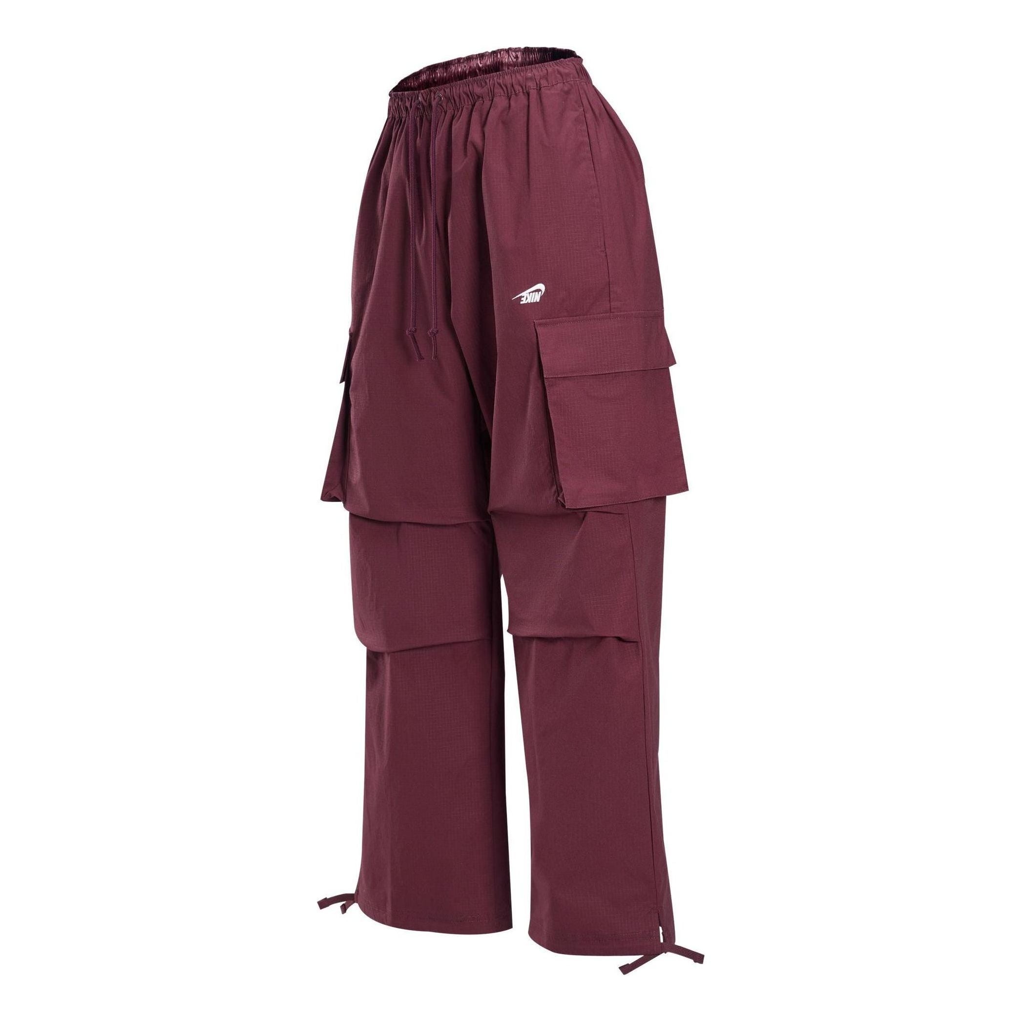 Рабочие брюки Nike Sportswear, цвет бордовый