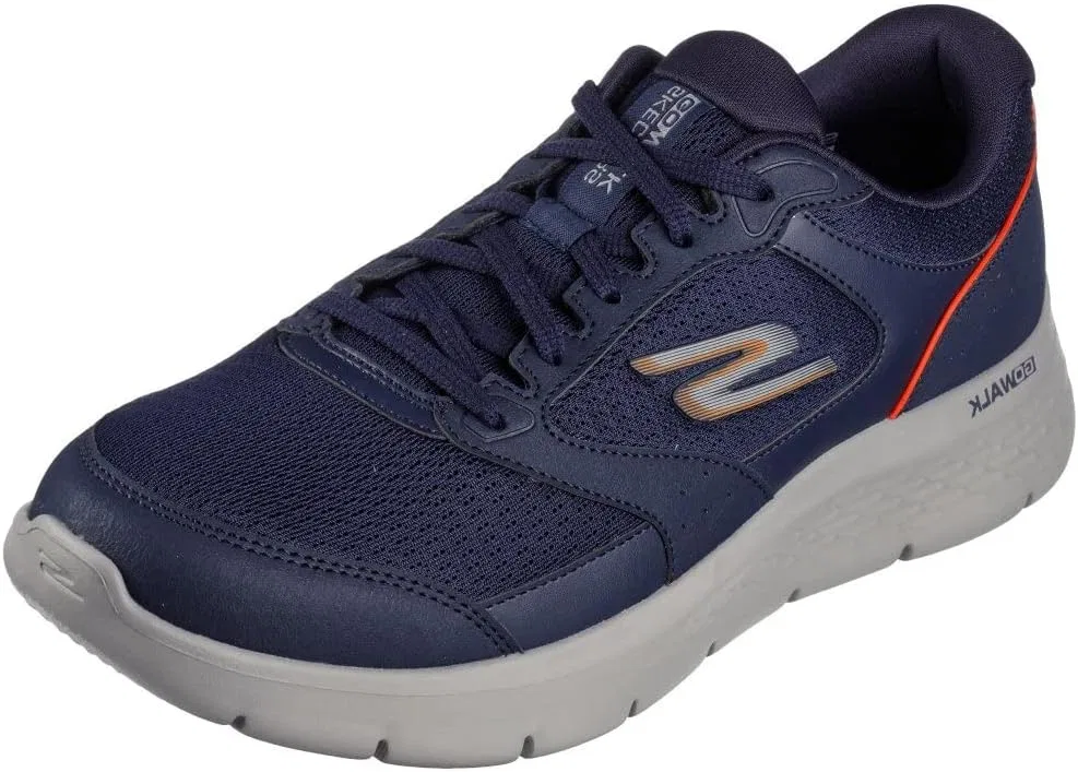 Мужские кроссовки Skechers Go Walk Flex, Navy Orange