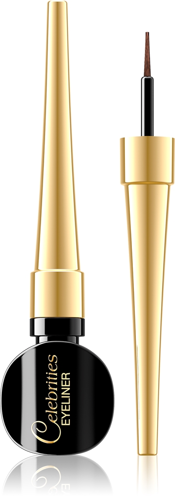 

Жидкая подводка для глаз от знаменитостей Eveline Cosmetics, atspalvis brown 6 мл