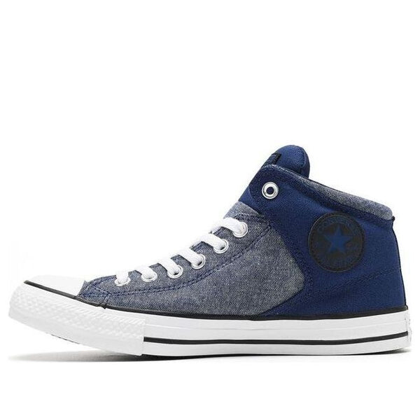 

Кроссовки chuck taylor all star ctas high street sneakers denim-blue Converse, синий