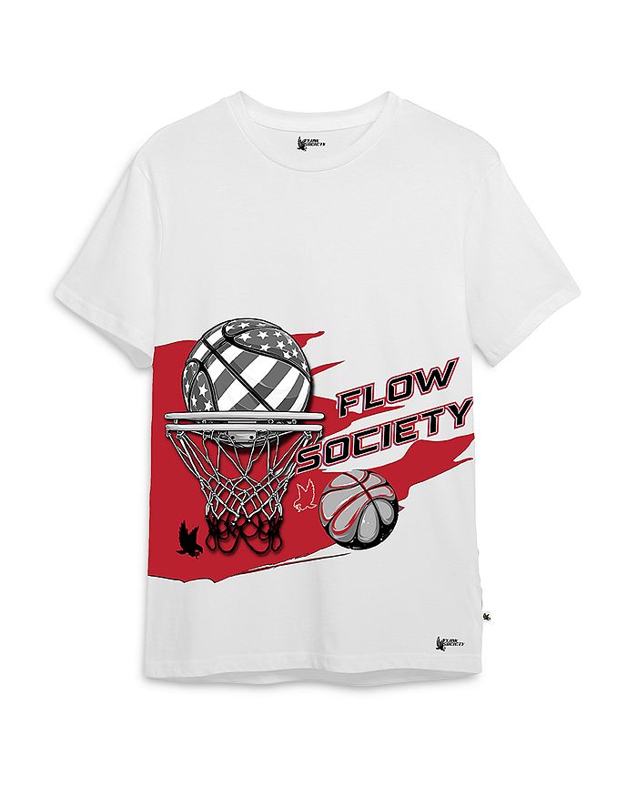 

Футболка Boys' Dunk Hoop - для старших детей Flow Society, белый