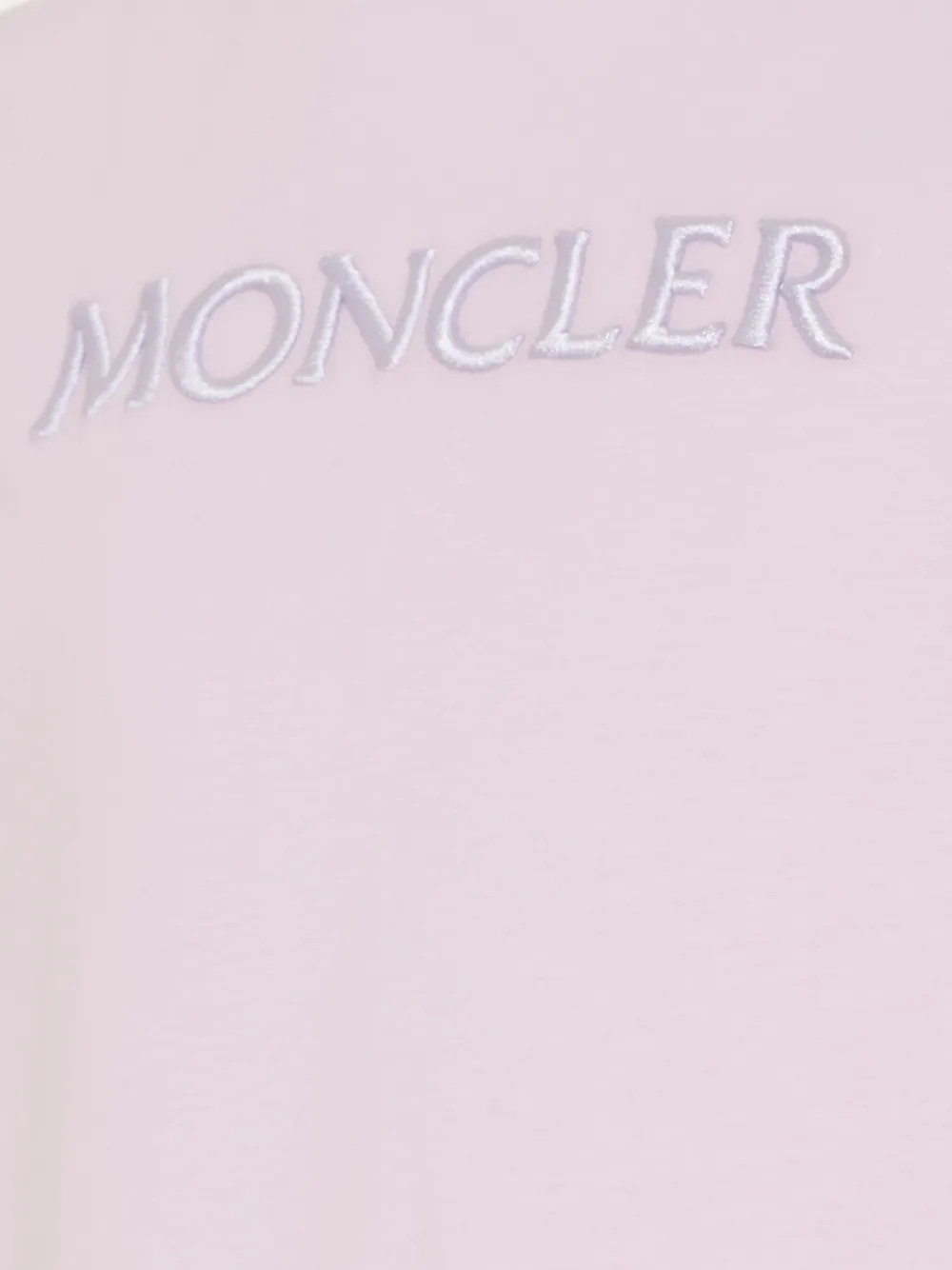 Футболка с короткими рукавами Moncler Enfant, розовый — фото 2