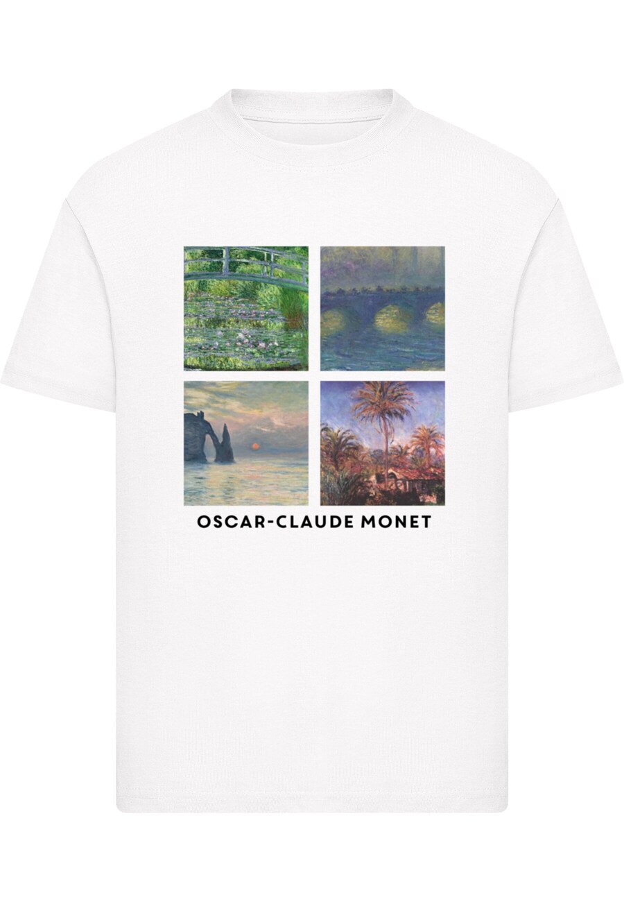 

Рубашка Merchcode APOH - Oscar-Claude Monet, белый